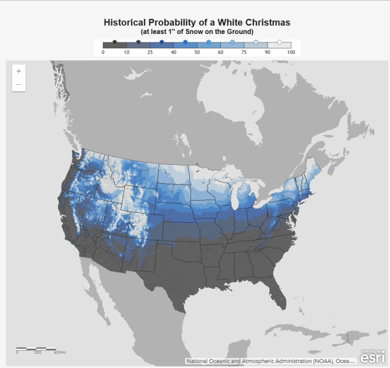 Unveiling Denver's Historical White Christmases Snowfall, Temperatures