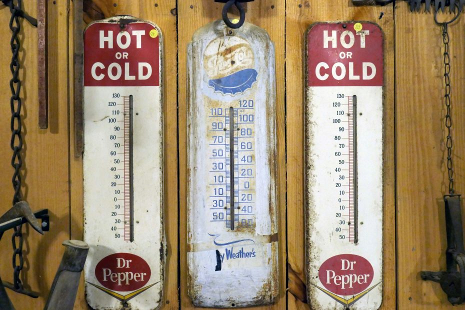 Three Old-fashioned Thermometers Hanging on a Wall - Isle Orsel via Unsplash