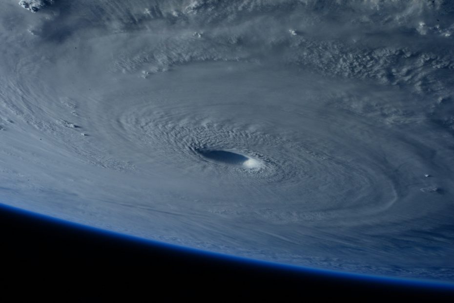 Space view of hurricane - photo by NASA via Unsplash