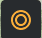 A graphic of two concentric rings to indicate lightning range rings.