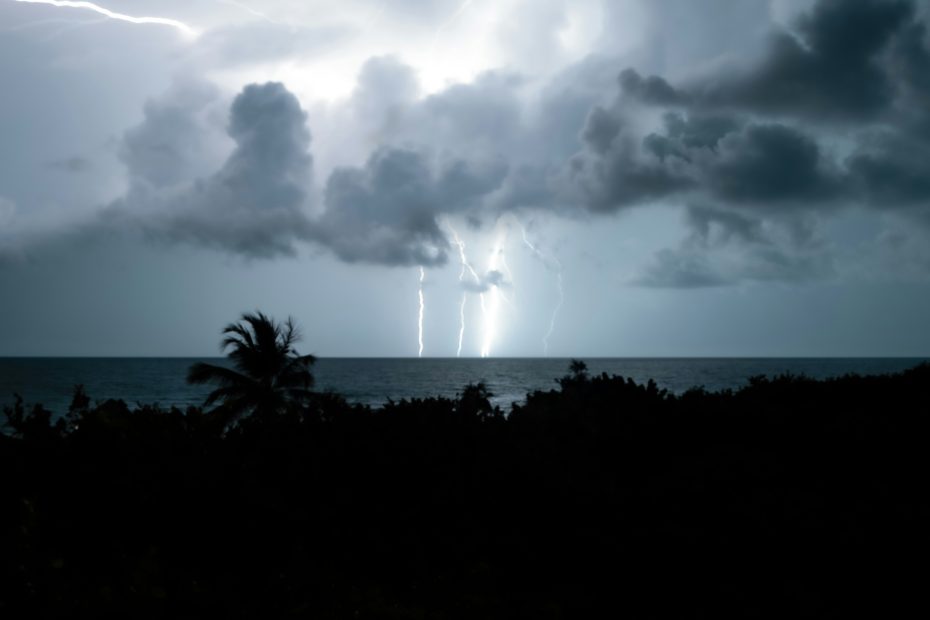 Storm in the tropics at night - picture by Jeffrey Grospe via Unsplash